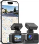 Мини видеорегистратор Krunia K1 2K WiFi - 170°, WDR ночное видение, парковочный режим 24/7, магнитное крепление - изображение 1
