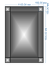 Плитка декральная-панно Yuf_Glass 1600 х 1100 мм - изображение 2