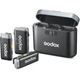 Беспроводной петличный микрофон Godox WEC Kit2 (2 передатчика) для смартфонов и камер - изображение 1