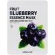Тканевая маска для лица с экстрактом черники Lebelage Fruit Blueberry Essence Mask 25 г (8809679092208) - изображение 1