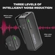 Беспроводной микрофон ULANZI UW-MIC 20P рекордер для iPhone и iPad двойной с зарядным футляром - изображение 6