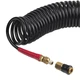 Шланг BLACK M-Flex 6,5×10 мм, 15 м, спиральный полиуретановый, с поворотным шарниром, латунными быстроразъемными соединениями, STORM INTERTOOL PT-1794 - изображение 3
