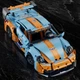 Конструктор спорткар PORSCHE 911 GALF гоночная машина 975 деталей - изображение 4