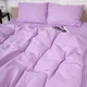Пододеяльник MirSon Бязь 17-0618 Stripe Purple 143 x 210 см (2200008203634) - изображение 4