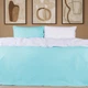 Пододеяльник MirSon Бязь White-mint (11-2107+11-2208) 220 x 240 см (2200001016163) - изображение 2