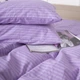 Наволочка MirSon Бязь 17-0618 Stripe Purple 60 x 60 см (2200008203610) - изображение 1