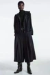 Куртка-блейзер COS tailored wool hooded jacket 1215808002 34 Синій - изображение 3