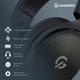 Навушники GamePro Asgard Skadi Wireless Black (HSW191B) - изображение 12
