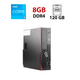 Неттоп Fujitsu Esprimo D556 E85 + SFF / Intel Core i3-6100 (2 (4) ядра по 3.7 GHz) / 8 GB DDR4 / 120 GB SSD / Intel HD Graphics 530 б/у - изображение 1