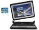 Защищенный нетбук-трансформер Б-класс Panasonic Toughbook CF-20 MK2 / 10.1" (1920x1200) IPS Touch / Intel Core i5-7Y57 (2 (4) ядра по 1.2 - 3.3 GHz) / 8 GB DDR3 / 256 GB SSD / HD Graphics 615 / WebCam / Win 10 Pro б/у - изображение 1