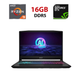 Ігровий ноутбук MSI Katana A15 AI B8VG-425NEU / 15.6" (1920x1080) IPS / AMD Ryzen 9 8945HS (8 (16) ядер по 4.0 – 5.2 GHz) / 32 GB DDR5 / 960 GB SSD / nVidia GeForce RTX 4070, 8 GB GDDR6, 128-bit / WebCam б/в - зображення 1