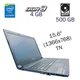 Ноутбук Lenovo IdeaPad B50-30 / 15.6" TN / Celeron N2840 (2 ядра по 2.16 - 2.58 GHz) / 4GB DDR3 / 500GB HDD / HD Graphics Atom Z3700 / WebCam б/в - зображення 1