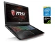 Игровой ноутбук Б-класс MSI GE72VR 7RF Apache Pro / 17.3" (1920x1080) TN / Intel Core i7-7700HQ (4 (8) ядра по 2.8 - 3.8 GHz) / 16 GB DDR4 / 128 GB SSD M.2 + 1000 GB HDD / nVidia GeForce GTX 1060, 3 GB GDDR5, 192-bit / WebCam б/у - изображение 1