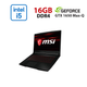 Игровой ноутбук MSI GF63 Thin 11SC-1012NEU / 15.6" (1920x1080) IPS / Intel Core i5-11400H (6 (12) ядер по 2.7 - 4.5 GHz) / 16 GB DDR4 / 960 GB SSD / nVidia GeForce GTX 1650 Max-Q, 4 GB GDDR5, 128-bit / WebCam б/у - изображение 1