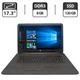 Ноутбук HP 17-x047ng / 17.3" (1600x900) TN / Intel Pentium N3540 (4 ядра по 2.16 - 2.66 GHz) / 8 GB DDR3 / 120 GB SSD / Intel HD Graphics / WebCam / DVD-ROM б/у - изображение 1