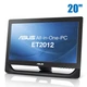 Моноблок Asus ET2012AUKB / 20" (1600x900) TN / AMD E-450 (2 ядра по 1.66 GHz) / 8 GB DDR3 / 120 GB SSD / AMD Radeon HD 6320 Graphics / WebCam б/у - изображение 1