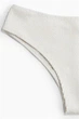 Купальні трусики H&M 1280485 білий жатка M - зображення 5
