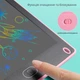 Планшет для рисования LCD 8,5” Bodasan с разноцветным экраном, розовый (4MKC) - изображение 3