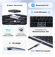 Беспроводная клавиатура UGREEN K552 Bluetooth и 2.4G двухрежимная 99 клавиш перезаряжаемая USB-C 500mAh, ножничный механизм эргономичная для ноутбука и ПК Grey (75163) - изображение 2