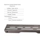 Комплект Qtap Taurus FD700 (PVD) Линейный трап из нержавеющей стали с сухим затвором 700 мм - изображение 6