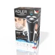 Электробритва для мужчин роторная Adler AD 2928 аккумуляторная с USB зарядкой плавающие головки для сухого бритья + всплывающий триммер - изображение 10