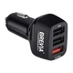 Зарядний пристрій для авто BREVIA ePower TriDrive 42 W 3xUSB-A чорний (46042TUB) - зображення 1