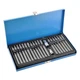 Бітовий набір з тримачем 1/2 3/8 Torx SPLINE HEX Molder CrV 40 елементів у кейсі (MT68040) - зображення 1