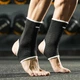 Эластичный компрессионный бандаж на голеностоп JINGBA SUPPORT (2 шт.) Black One size - изображение 2