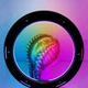 Набор для блогера 4 в 1 Кольцевая RGB лампа цветная 38 см MJ-38 с пультом Штатив 2м Петличный микрофон Селфи палка - изображение 4