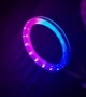 Набор блогера 5в1 Светодиодная кольцевая лампа цветная RGB 3D 26см Штатив Экш камера Блютус трипод Петличный микрофон - изображение 3