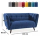 Диван CASTELLO 2 VELVET синий BLUVEL 86 / венге CASTELLO2V86 Signal - изображение 2
