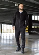 Мужской спортивный костюм на молнии MonsterBrand утепленный XXL (54) черный - изображение 2