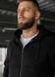 Мужской спортивный костюм на молнии MonsterBrand утепленный XXL (54) черный - изображение 3