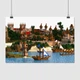 Постер Майнкрафт, замок у моря, Minecraft, A1 60×90 см (id0242) - зображення 1