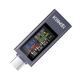 USB тестер струму напруги потужності енергії 4-30В 0-12А, Type-C, KWS-2302C (118116) - зображення 2