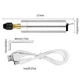 Дремель мини дрель электрическая 5.5В USB с патроном 0.3-4мм (118123) - изображение 6