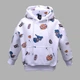Свитшот утеплённый для девочки My Style A002 104 см Белый - изображение 1