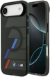 Панель BMW M IML Metal Buttons Tricolor Lines MagSafe для Apple iPhone 17 Air Black (BMHMP17M25HTTRIK) - зображення 1