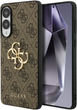 Панель Guess Big 4G Logo Classic Logo для Samsung Galaxy S25 Edge Brown (GUHCS25E4GMGBR) - зображення 1