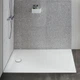 Піддон для душової кабіни GEBERIT Nemea 90x90x3.5см квадратний акрил без сифону білий 550.571.00.1 - зображення 2