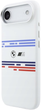 Панель BMW M Silicon Horizontal Line MagSafe для Apple iPhone 17 Air White (BMHMP17M25SHOTSH) - зображення 3