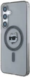Панель Karl Lagerfeld Button Choupette Head Printed Logo MagSafe для Samsung Galaxy S25 Black (3666339449926) - зображення 2
