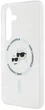Панель Karl Lagerfeld Button Karl & Choupette Heads Printed Logo MagSafe для Samsung Galaxy S25 Plus White (3666339449995) - зображення 5