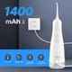 Ирригатор для зубов и полости рта 300 ML портативный аккумуляторный лучший зубной ирригатор для чистки брекетов Mornwell аппарат для промывания десен Белый топ ирригаторы - изображение 6