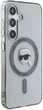 Панель Karl Lagerfeld  Button Karl Head Printed Logo MagSafe для Samsung Galaxy S25 Black (3666339450038) - зображення 4