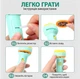 Детский фонарик-проектор Мультяшные персонажи 80 узоров/10 карточек Blue - изображение 6