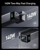 Універсальна мобільна батарея Anker PowerCore 737 GaNPrime 24000 mAh 140 W Black (A1289011) 16147 - изображение 1