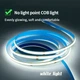 USB светодиодная лента 5V COB, холодный белый свет, с сенсорной кнопкой, 5м - изображение 8