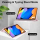 Чехол Tri-fold Clear Acrylic Lenovo Idea Tab 11" TB336FU, ZU / Tab K11 2nd Gen / Xiaoxin Pad 2025 с местом для стилуса Розовый - изображение 5
