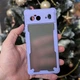 Чохол протиударний для Google Pixel 6 Frosted PC Air Bag матовий пурпурний - зображення 2